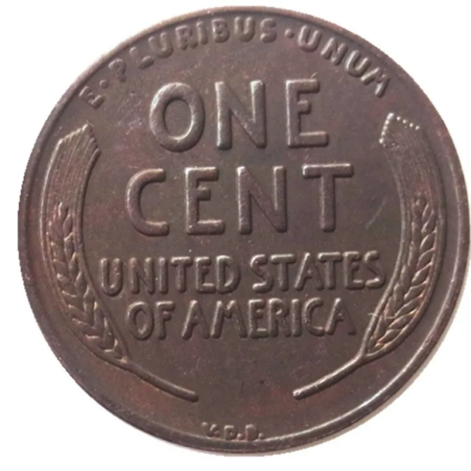 US 1909SVDB Lincoln Penny Cent 100% Copper Coin - Image 2