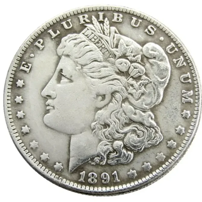 1891 Morgan Dollar