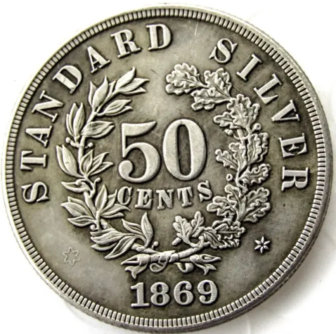 1869 Morgan Commemorative Half Dollar