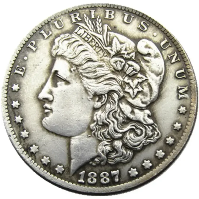 1887 Morgan Dollar