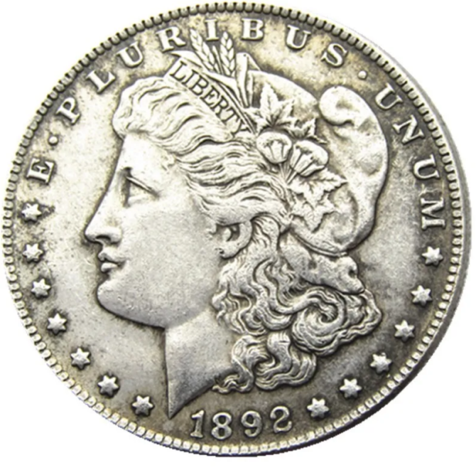 1892 Morgan Dollar
