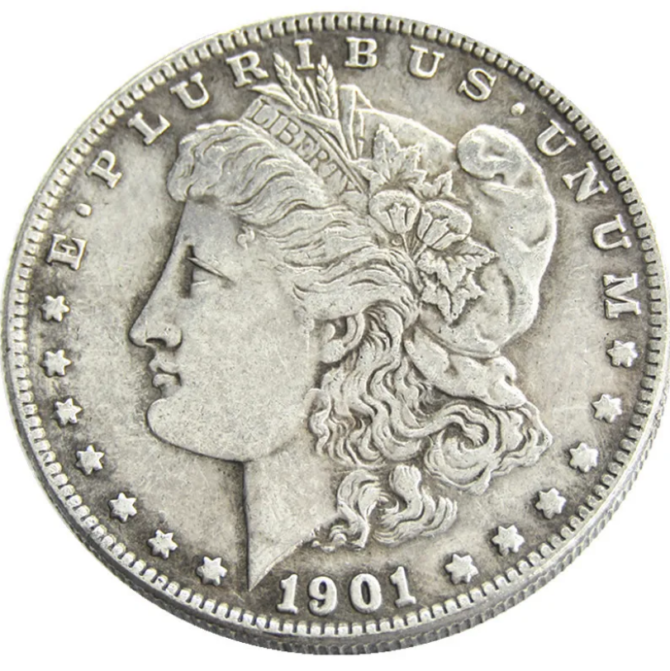 1901 Morgan Dollar