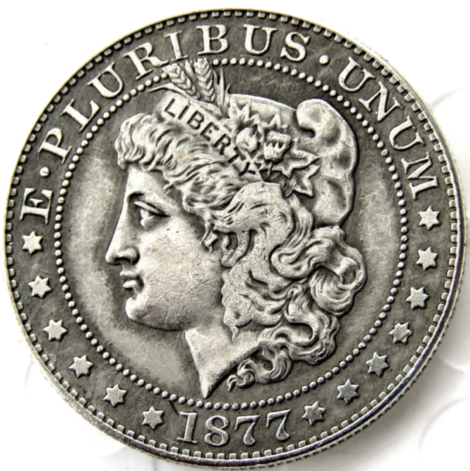 1877 Morgan Commemorative Half Dollar